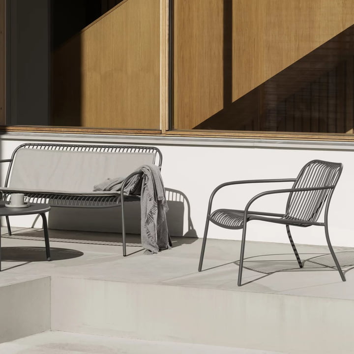 Yua Wire lounge chair from Blomus