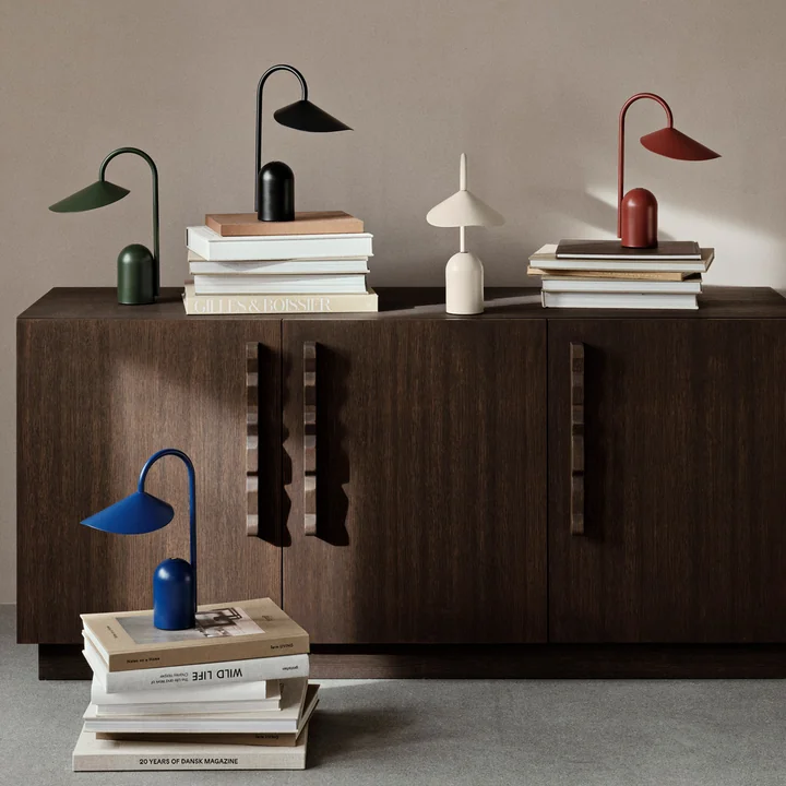 Arum Rechargeable LED table lamp, group of Ferm Living