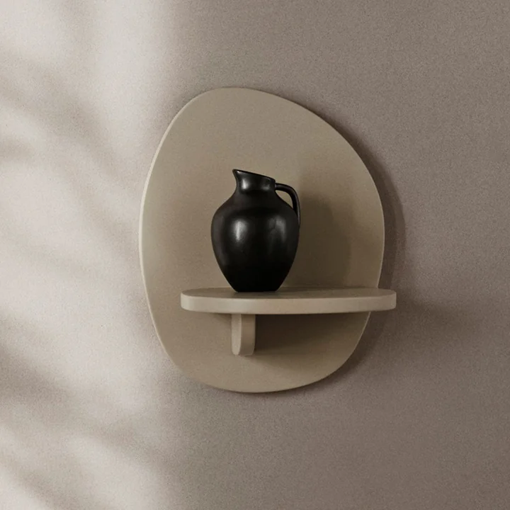 Pilu Wall shelf, H25, cashmere by Ferm Living