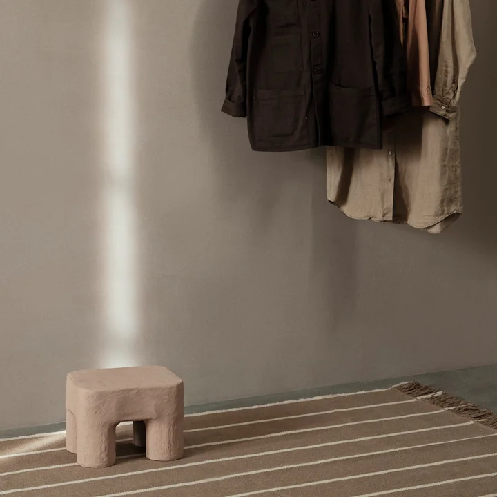 Podo Stool, rose from Ferm Living