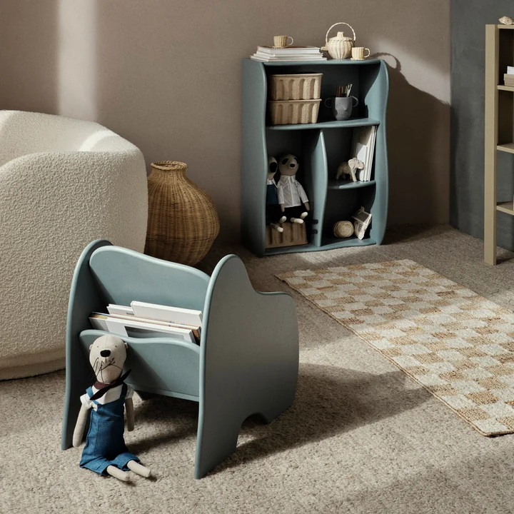 Slope Lounge chair, storm by Ferm Living