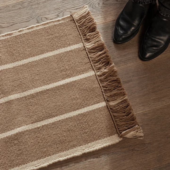 Calm Kelim doormat from Ferm Living