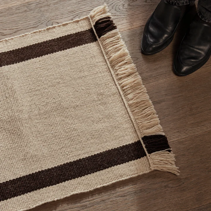 Calm Kelim doormat from Ferm Living