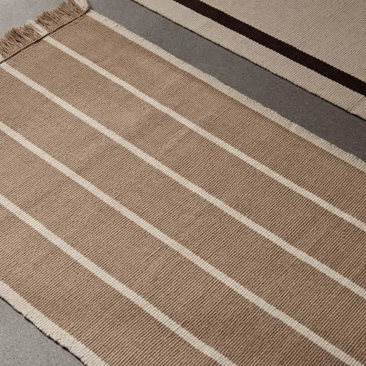 Calm Kelim carpet runner from Ferm Living