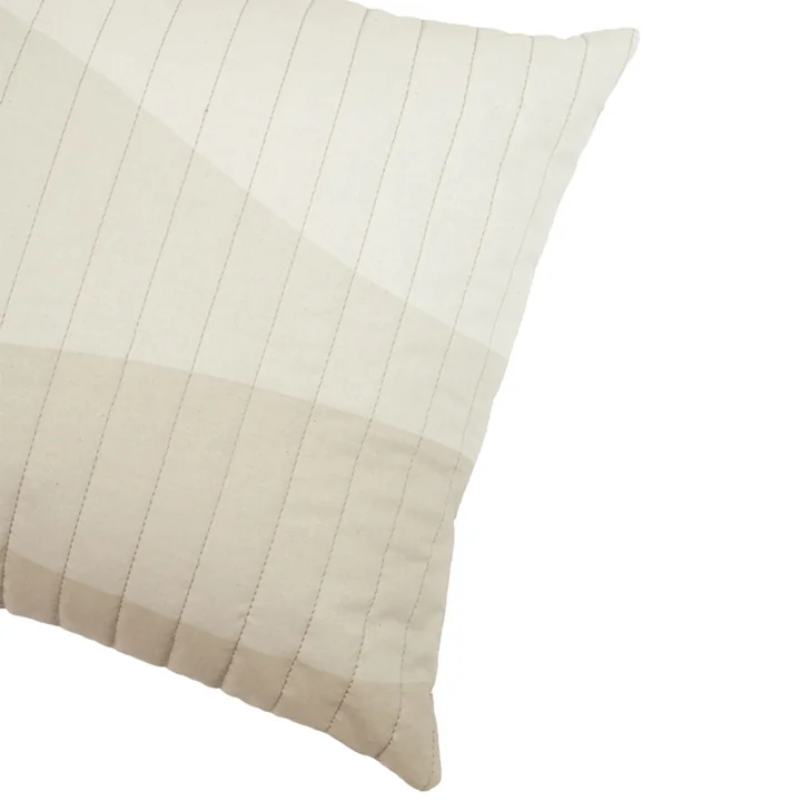 Landscape cushion quilted from Nobodinoz