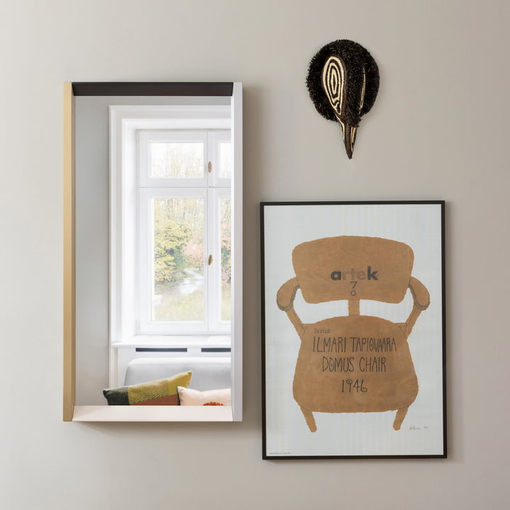 Colour Frame Mirror, medium, neutral from Vitra