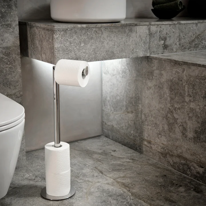 EasyStore Luxe 2-in-1 toilet roll holder from Joseph Joseph