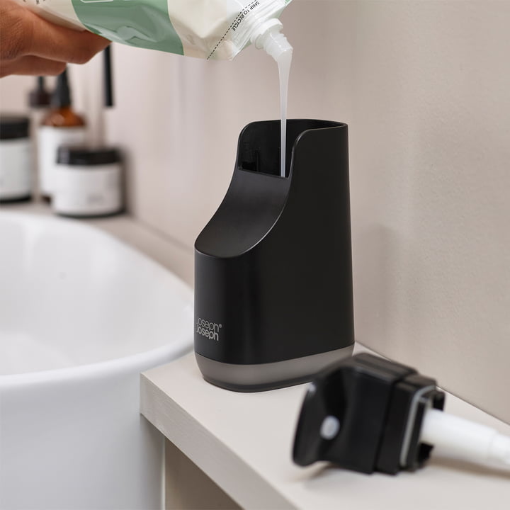 Joseph Joseph - Slim Compact soap dispenser, black