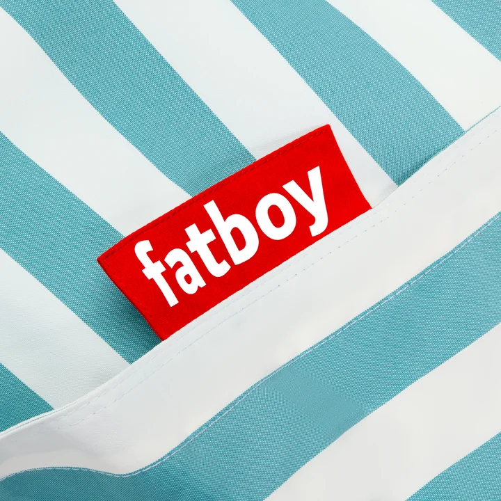 Buggle-up Outdoor Beanbag, stripe azur from Fatboy