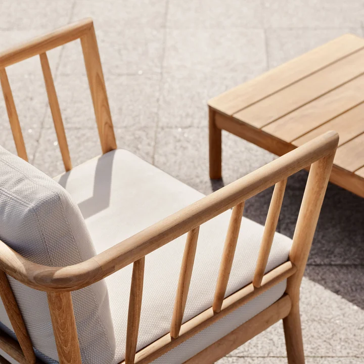 Skagerak Tradition Outdoor Lounge Chair by Fritz Hansen