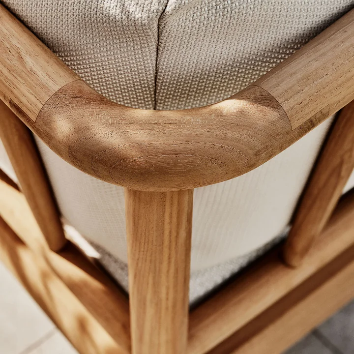 Skagerak Tradition Outdoor Lounge Chair by Fritz Hansen