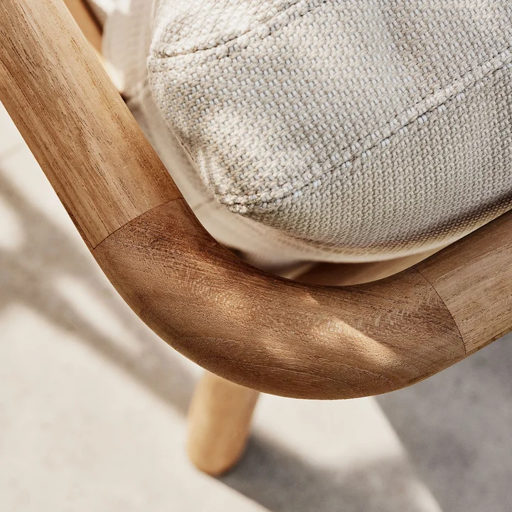 Skagerak Tradition Outdoor Lounge Chair by Fritz Hansen