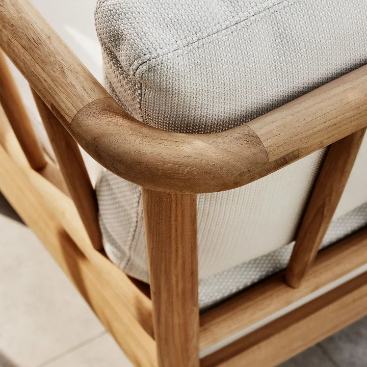 Skagerak Tradition Outdoor Lounge Chair by Fritz Hansen