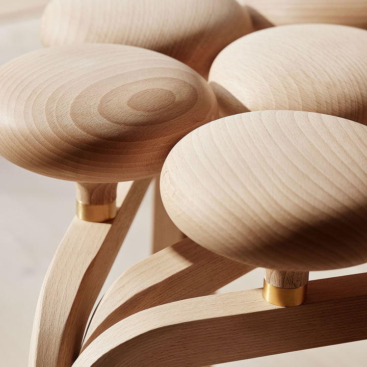 Utzon Stool from Fritz Hansen