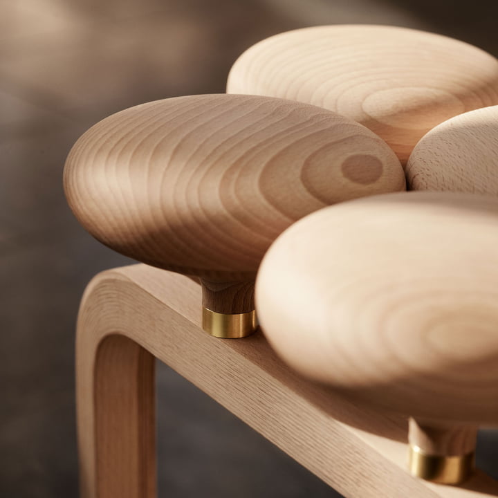 Utzon Stool from Fritz Hansen