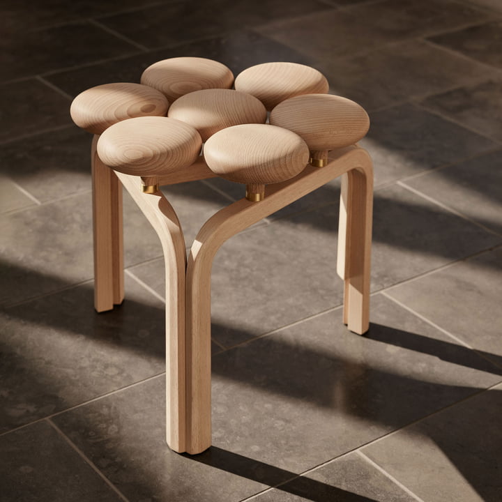 Utzon Stool from Fritz Hansen