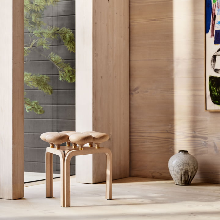 Utzon Stool from Fritz Hansen