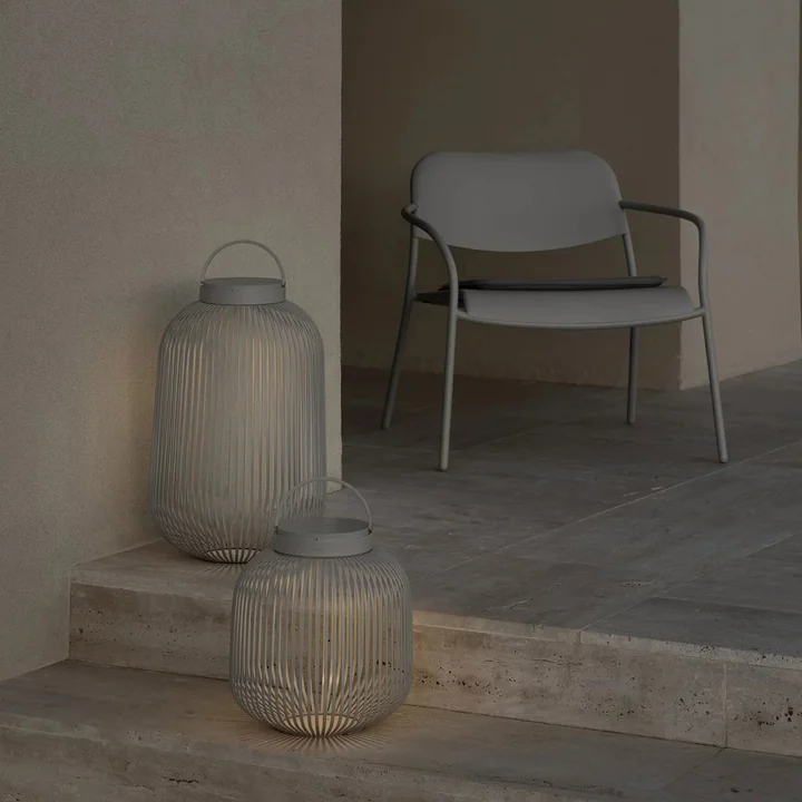 Yua Wire outdoor lounge chair from Blomus