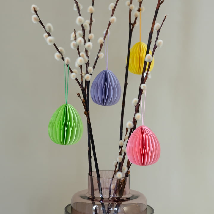 Oval tree decoration (set of 6) from Remember