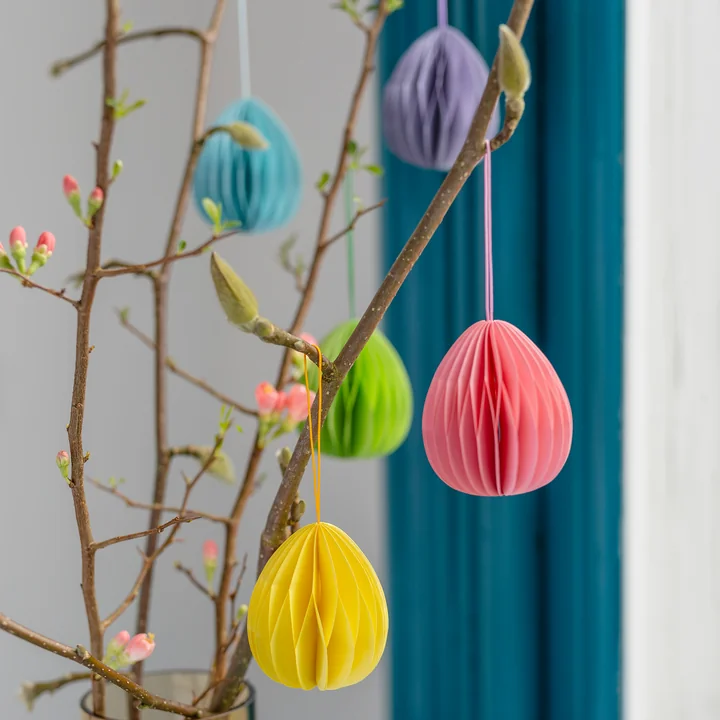 Oval tree decoration (set of 6) from Remember