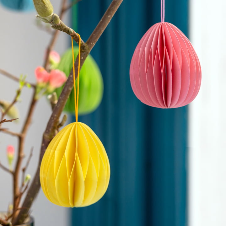 Oval tree decoration (set of 6) from Remember