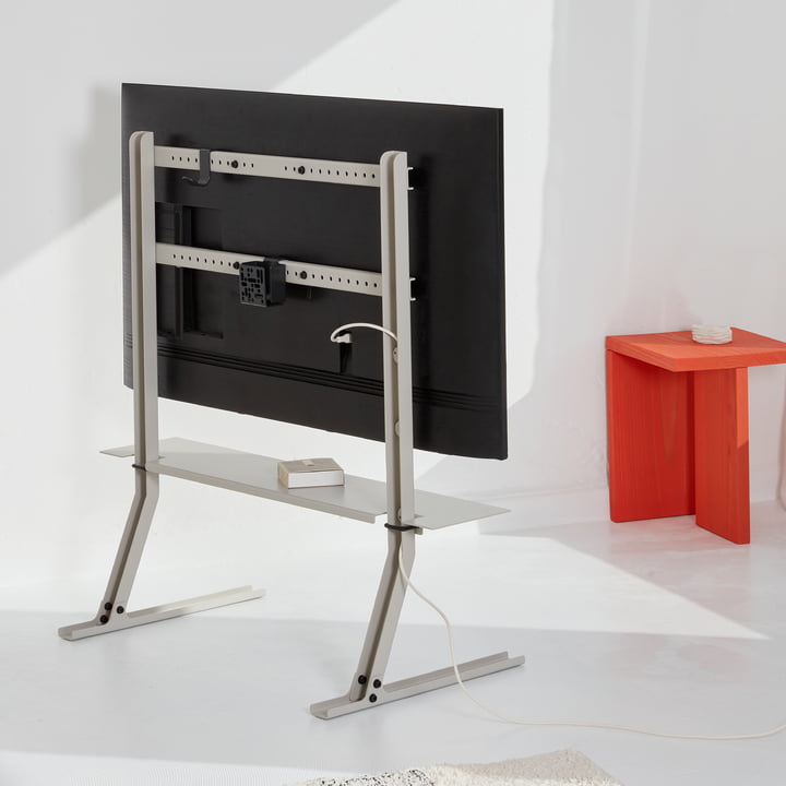 Bendy Tall TV stand from Pedestal