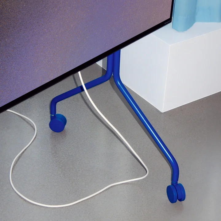 Moon Rollin' TV stand from Pedestal