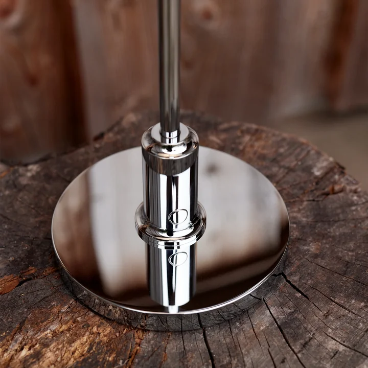 PH 2/1 Portable Rechargeable LED table lamp, chrome-plated from Louis Poulsen