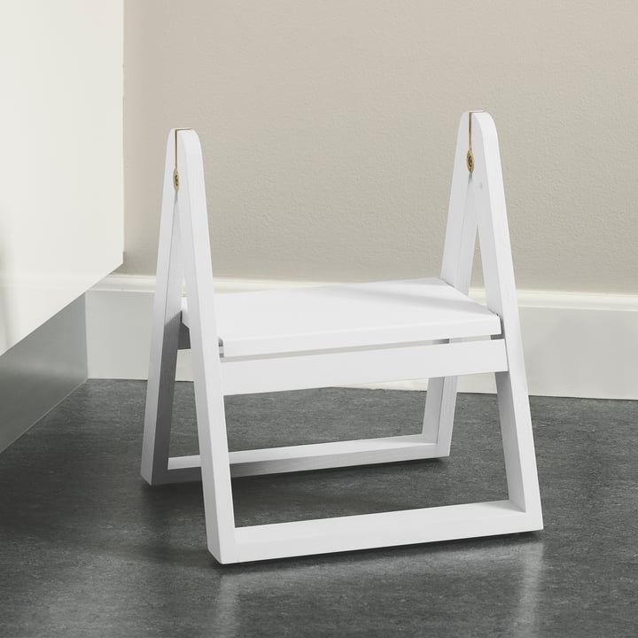 Reech step stool, white from Gejst