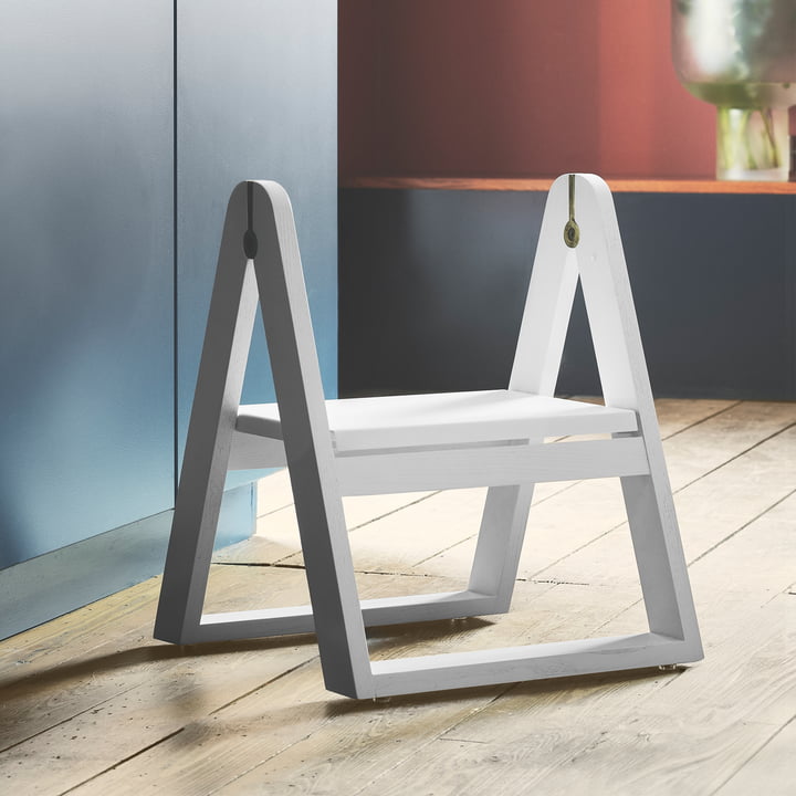 Reech step stool, white from Gejst