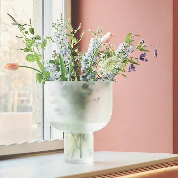 NEBL Vase Large, Ø 29 x 35 cm, frosted by Gejst