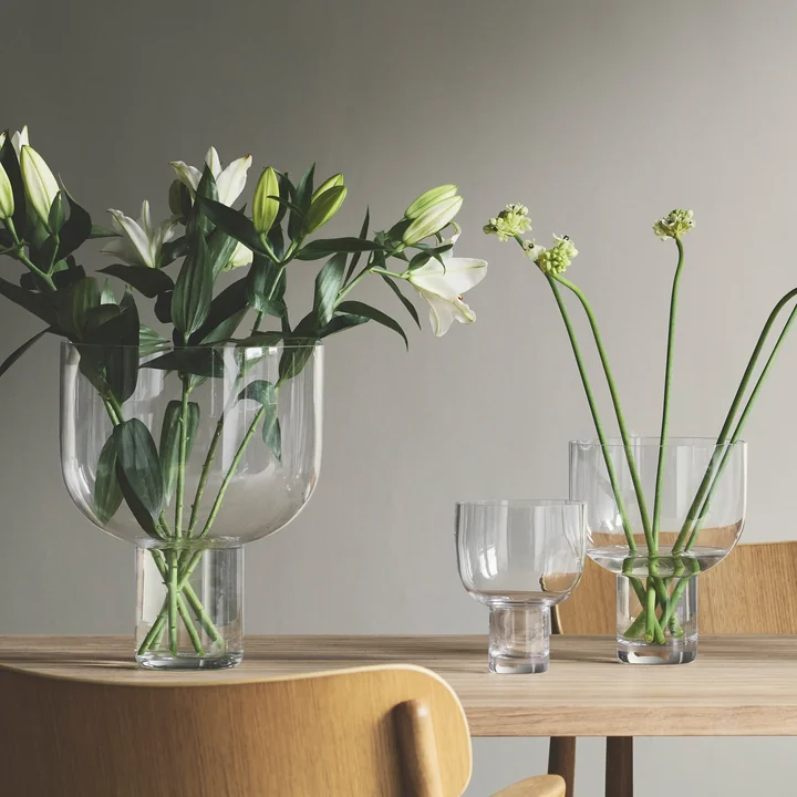 NEBL vases, clear from Gejst