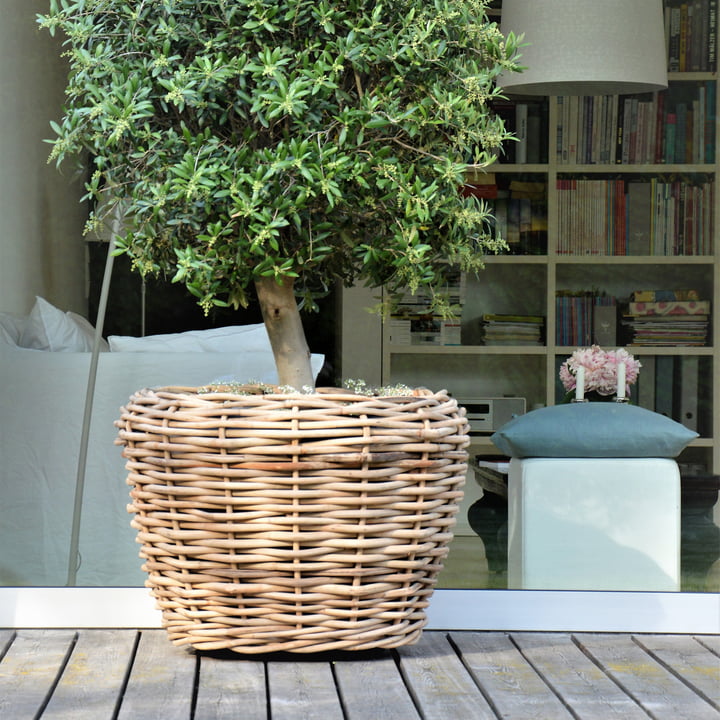 Jan Kurtz - Palau Basket, natural rattan