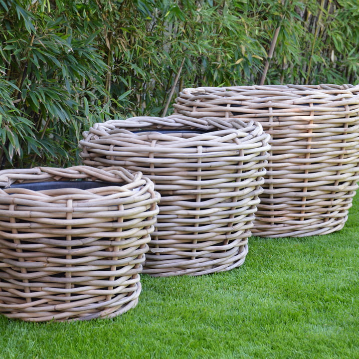 Jan Kurtz - Palau Basket, natural rattan