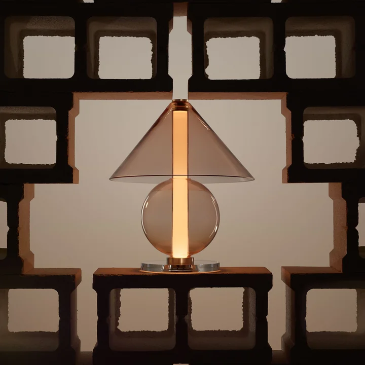 Fragile LED table lamp from Marset