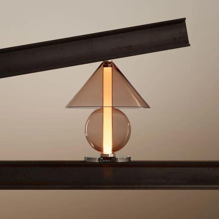 Fragile LED table lamp from Marset