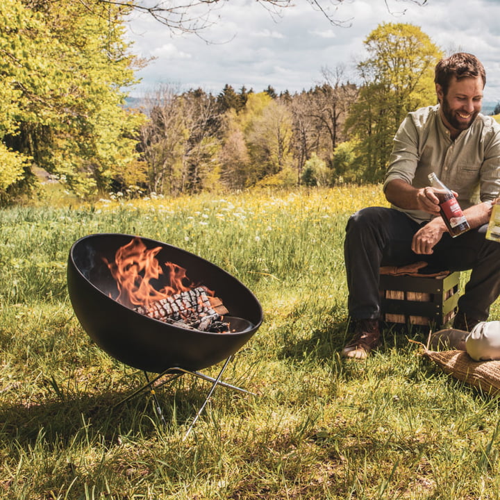 Bowl 57 Fire bowl, with star base from höfats