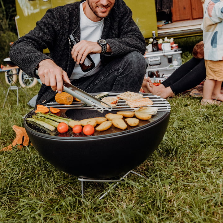 Bowl 57 Fire bowl, with star base from höfats