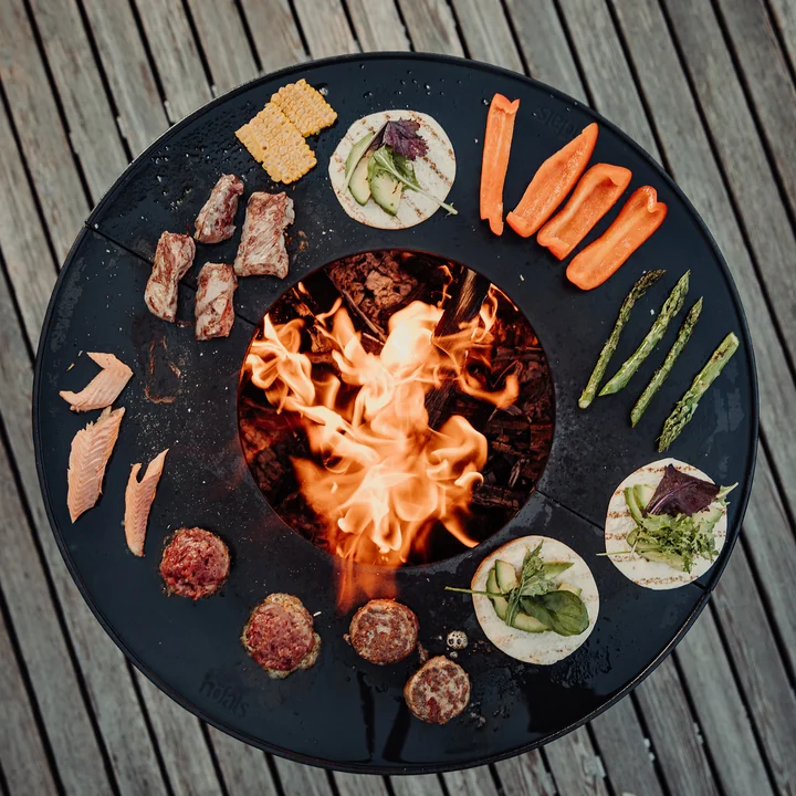 Bowl 57 Fire bowl, with star base from höfats