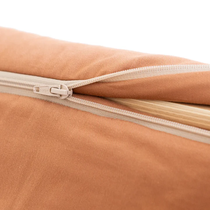 Growing Green Cushion for baby bouncer, sienna brown by Nobodinoz