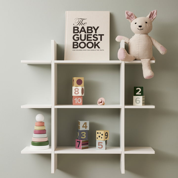 Star Wall shelf from Kids Concept