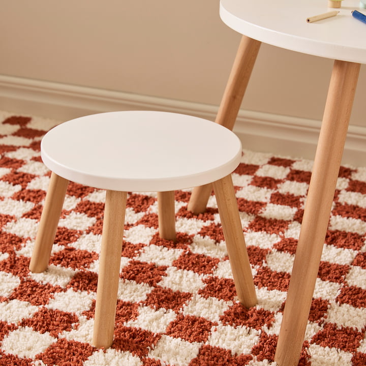 Table and stool from Kids Concept