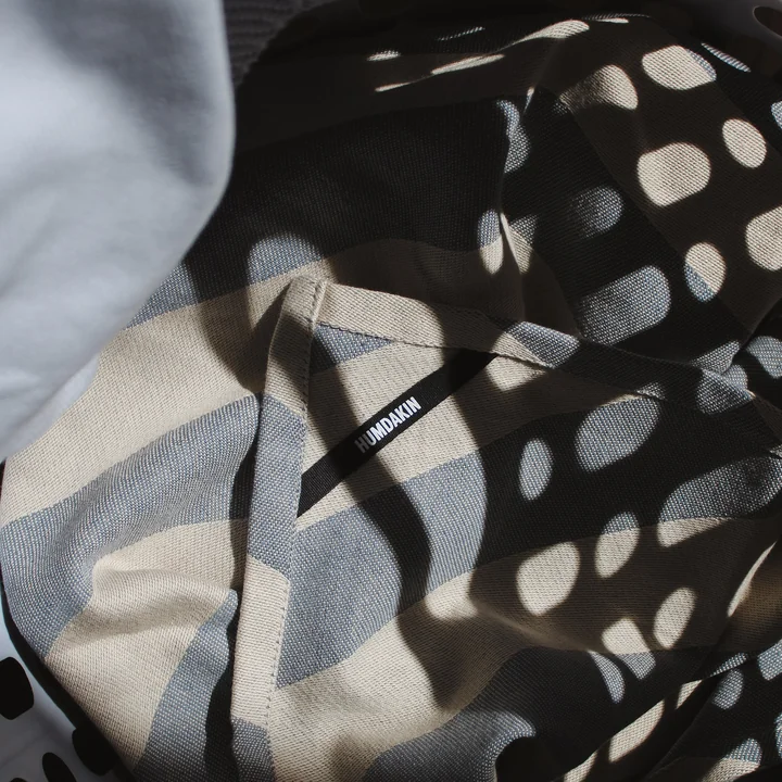 Tea towel made from GRS recycled cotton from Humdakin