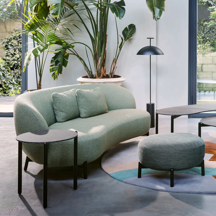 The Lunam sofa from Kartell