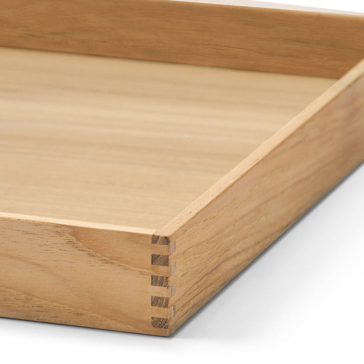 LindDNA - Even Teak Tray Square