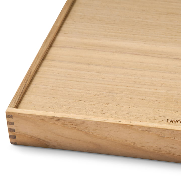 LindDNA - Even Teak Tray Square