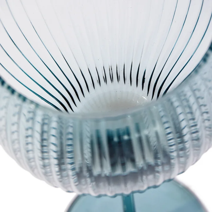 Pols Potten - Pum Coupe wine glass, light blue