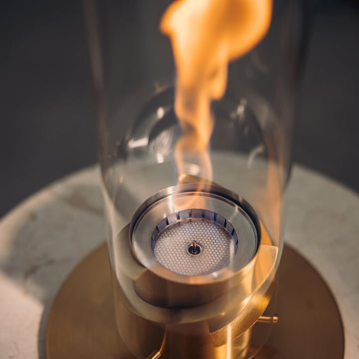 Spin Bio- Burner with Eco-Ring and extinguishing lid from höfats