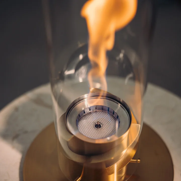 Spin Bio- Burner with Eco-Ring and extinguishing lid from höfats