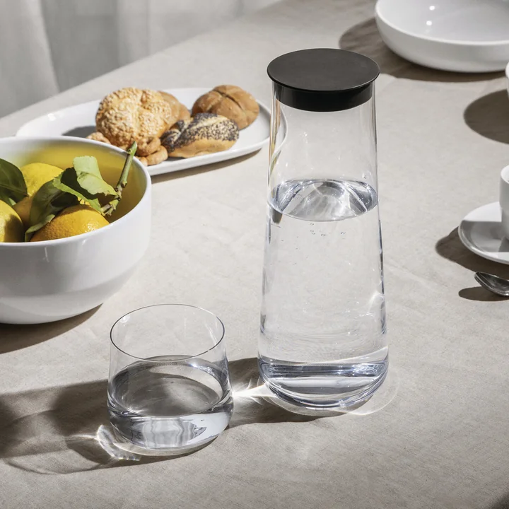 Alessi - Eugenia Carafe with lid 1.1 l, clear